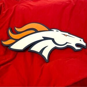 NFL Denver Broncos 3D Foam Team Logo